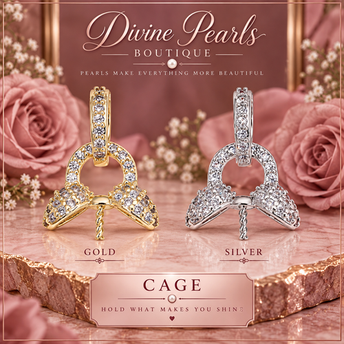 Divine Embrace Pearl Pendant