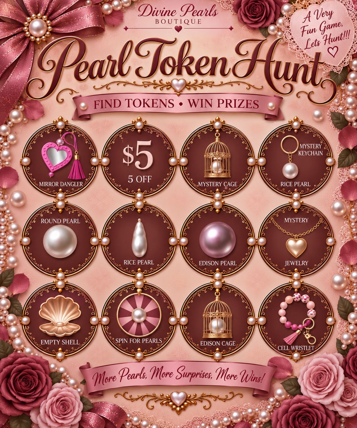 Pearl Tocken Hunt