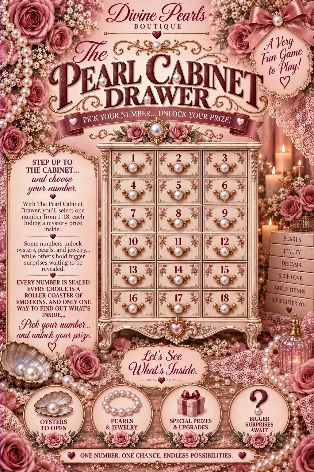 The Pearl Cabinet Drawer