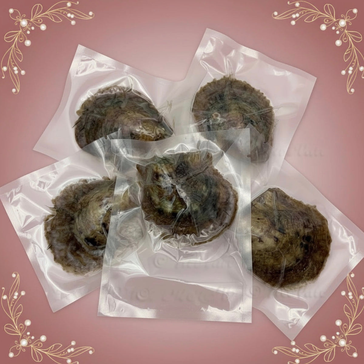 Variety Tray of 5 Shaped Pearl Oysters